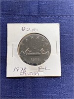 1978 Canada proof like coin
