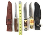 Sharp DF-60, Tramontina, White Tail Cutlery Knives