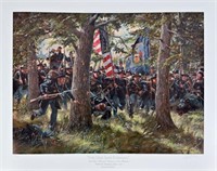 Don Troiani "For God Sake Forward' Civil War Print