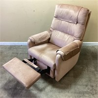 LA-Z-BOY LIGHT MAUVE RECLINER