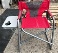 Folding Camp Chair w/Table *LYS. NO SHIPPING
