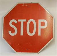 STOP S/S PAINTED METAL SIGN