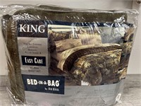 *NEW* Bed in a Bag KING Comforter Set
