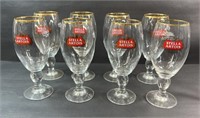 (8) STELLA ARTOIS BEER GLASS