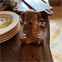 Wood Dog Decor