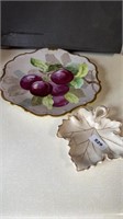 France fruit plate and leaf