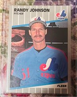 1989 Fleer Randy Johnson Montreal Expos #381 RC