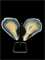 AGATE BUTTERFLY ON STAND