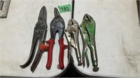 Vice grips and snips