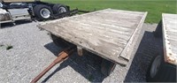 7’x14’ Hay Wagon, wood, decent condition See Desc