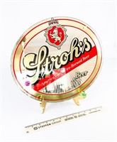 Stroh's America's Only Fire-Brewed Beer Oval
