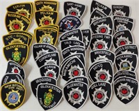 50 Fire Dept. Patches