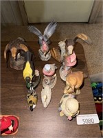 Bird figurines