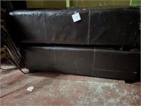 Leather benches