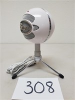 Blue Snowball Ice USB Wired Mic - White