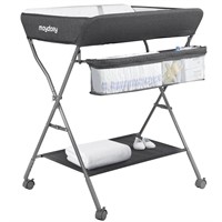Baby Changing Table with Wheels, Maydolly Portable