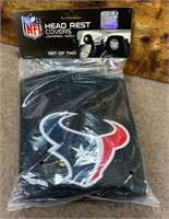 NFL Head Rest Covers (Houston Texans)