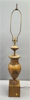 Neoclassical Brass Urn Form Table Lamp