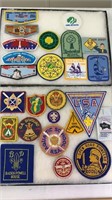 Scouting patches w/ 2 showcases