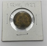 1927 Bon Pour 1 Franc Chambres De Commerce De