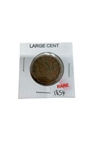 1854 US  Large Cent