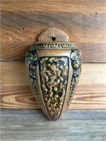 Antique Roseville Florentine 9.5” Wall Pocket