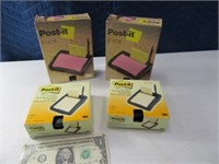 (4) New POST-IT Notes w/ Dispensers
