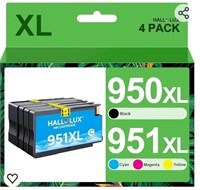 950XL 951XL Ink Cartridges Combo Pack Compatible