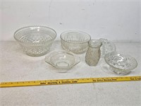 Vintage Indiana glass piece lot