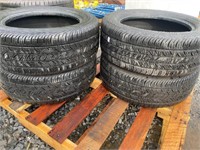 Set Of (4) 215/55R16 Continental Tires