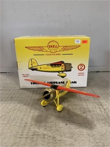 Shell Collector Series Die-Cast Airplane Bank