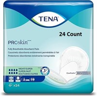 Tena Night Super 2 Piece Incontinence Pads, 24 Cou