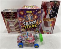 36 Shot Crazy Starz, Ring Master Fireworks & More