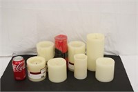 8 Flameless Candles