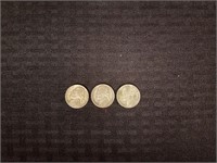 (3) war nickels