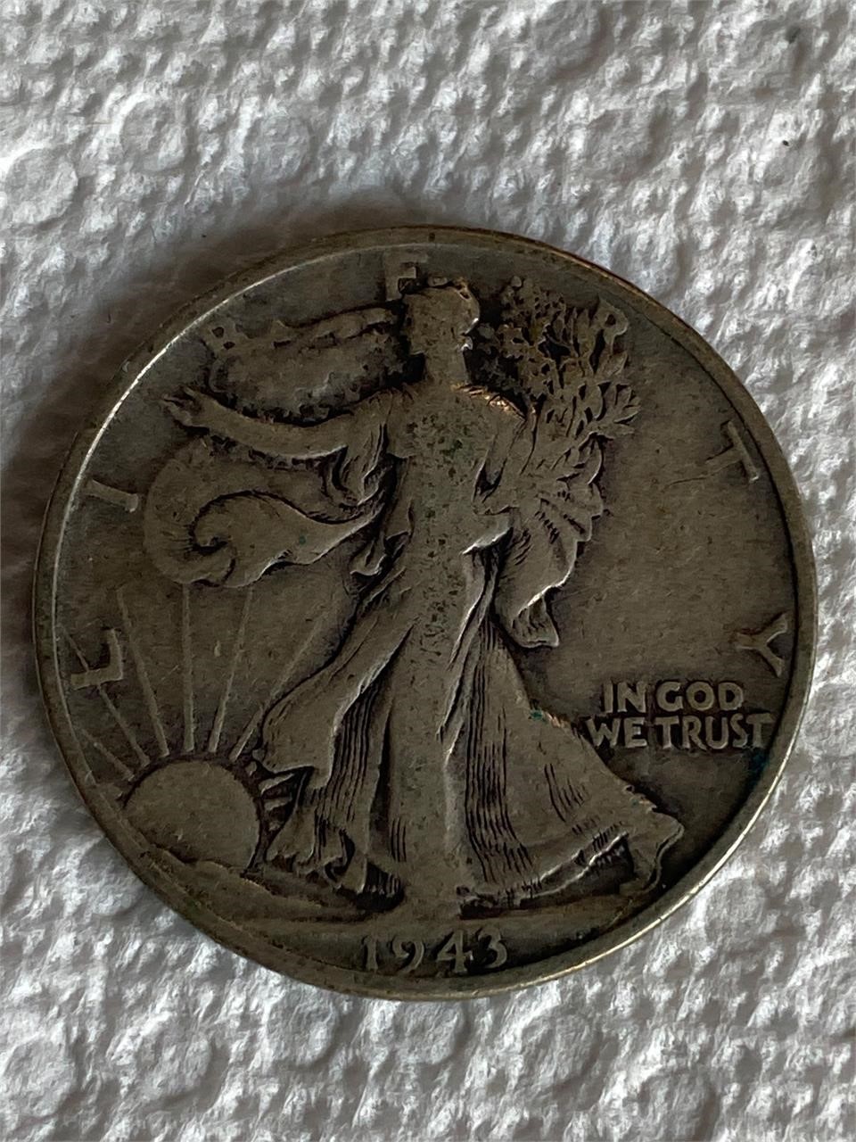 1943 Walking Liberty Half Dollar