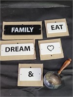 Ceramic Word Wall Plates & More