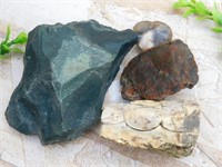 MIXED LOT ROCK STONE LAPIDARY SPECIMEN