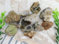 MIXED LOT ROCK STONE LAPIDARY SPECIMEN