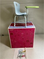 American Girl Doll School Desk Set Original Box