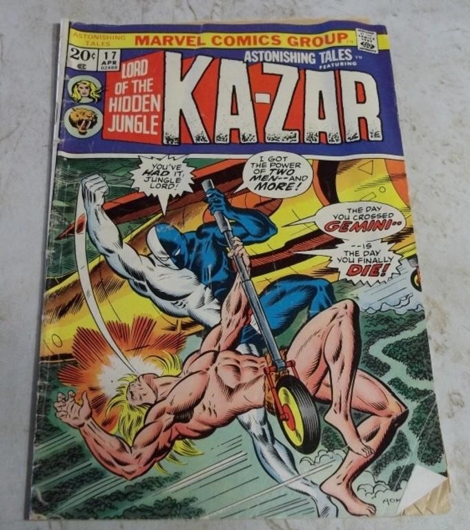 1973 Marvel KA-ZAR #17