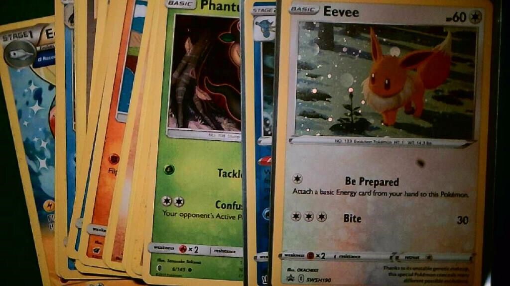 Pokemon Basic, Stage 1 and 2 -20 Cards Total