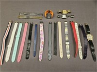 WATCH LOT! BANDS AND WATCHES
