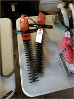 2 BLACK & DECKER ELECTRIC HEDGE CLIPPERS
