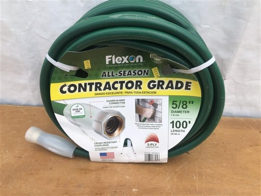 Flexon Contractor Grade 100ft Garden Hose