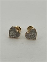 10KT Yellow Gold Woman's Earrings