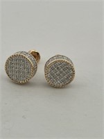 10KT Yellow Gold Woman's Earrings