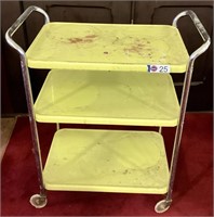 VINTAGE UTILITY CART, 28"L X 33"H X 16"D