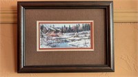 RON BAILEY UNTITLED ORIGINAL FRAMED ART