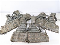 (3) Military Tactical Vests